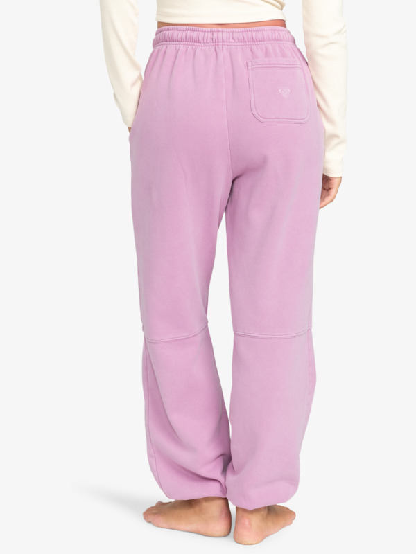 5 Oasis Haze  - Pantalón de cintura elástica para Mujer Violeta ERJFB03443 Roxy