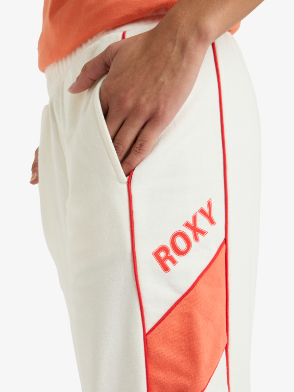 8 Essential Energy - Pantalón de chándal para Mujer Blanco ERJFB03469 Roxy