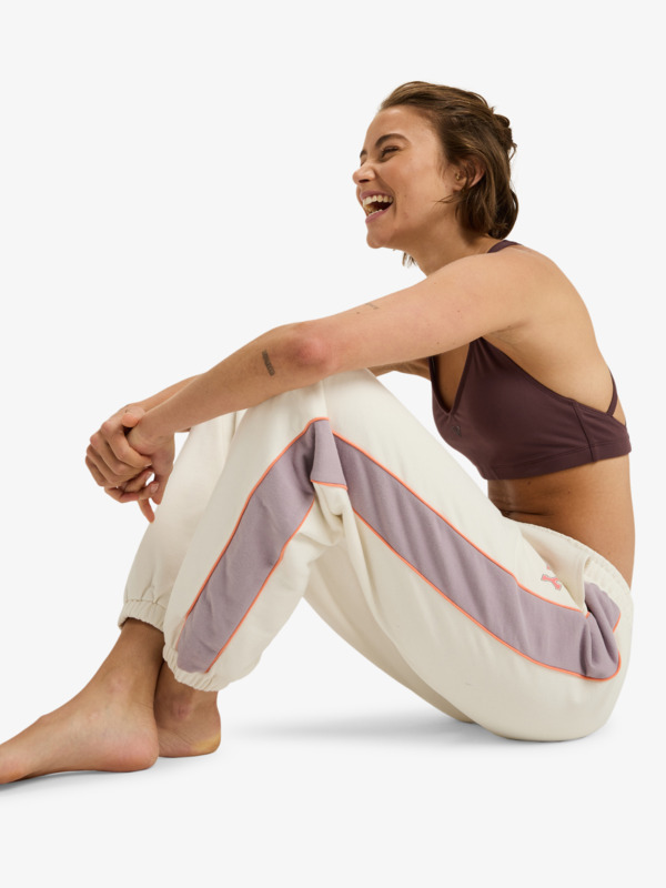 4 Essential Energy - Sportieve joggingbroek voor Dames White ERJFB03486 Roxy