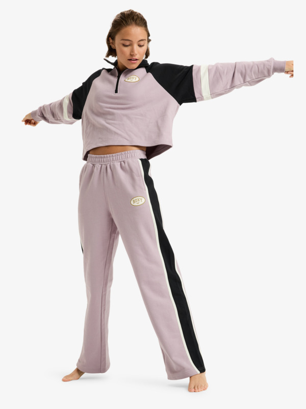 2 Essential Energy Straight - Jogging sport pour Femme Violet ERJFB03487 Roxy