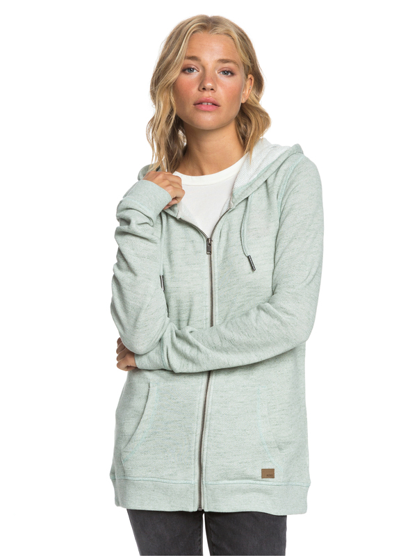 0 Trippin - Zip-Up Hoodie for Women Green ERJFT03596 Roxy