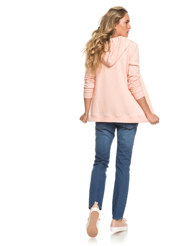 2 Trippin - Zip-Up Hoodie for Women Pink ERJFT03596 Roxy