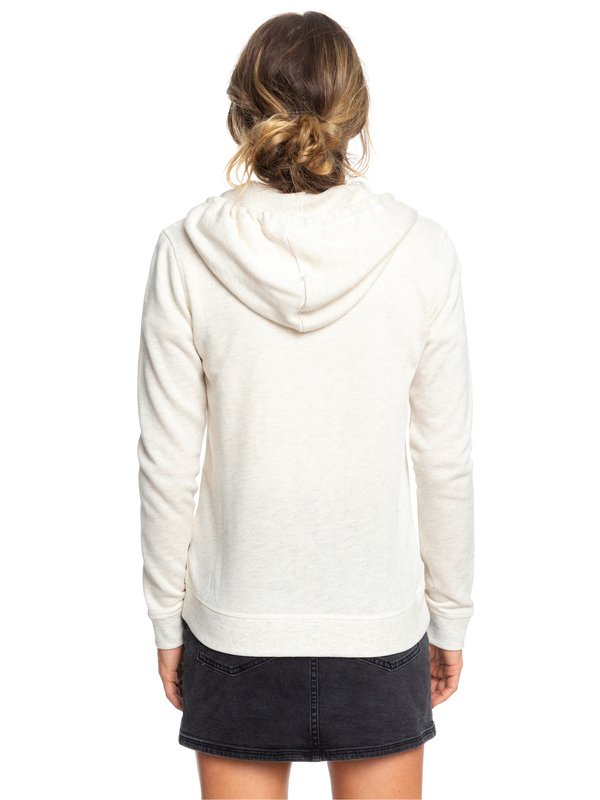 4 Trippin - Sudadera con Capucha y Cremallera para Mujer Beige ERJFT03596 Roxy