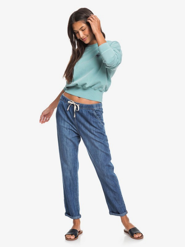 Radio Silence A - Cropped Sweatshirt | Roxy