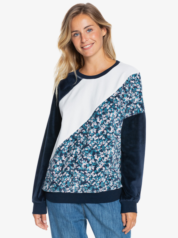 Surf Spot Velour Sweatshirt for Women