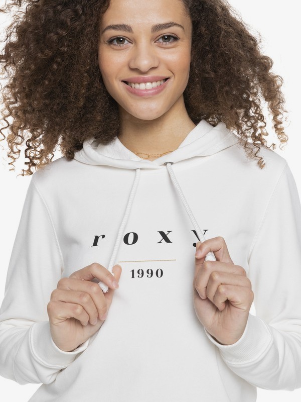 2 Day Breaks - Organic Hoodie für Frauen Weiss ERJFT04378 Roxy