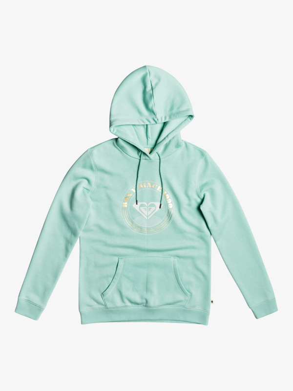 0 Day Breaks - Organic Hoodie for Women Green ERJFT04381 Roxy