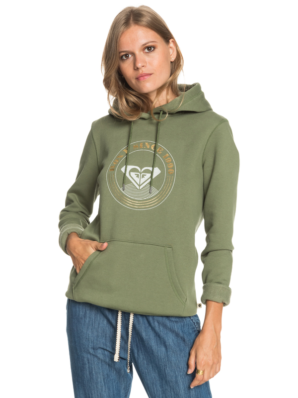 1 Day Breaks - Organic Hoodie for Women  ERJFT04381 Roxy