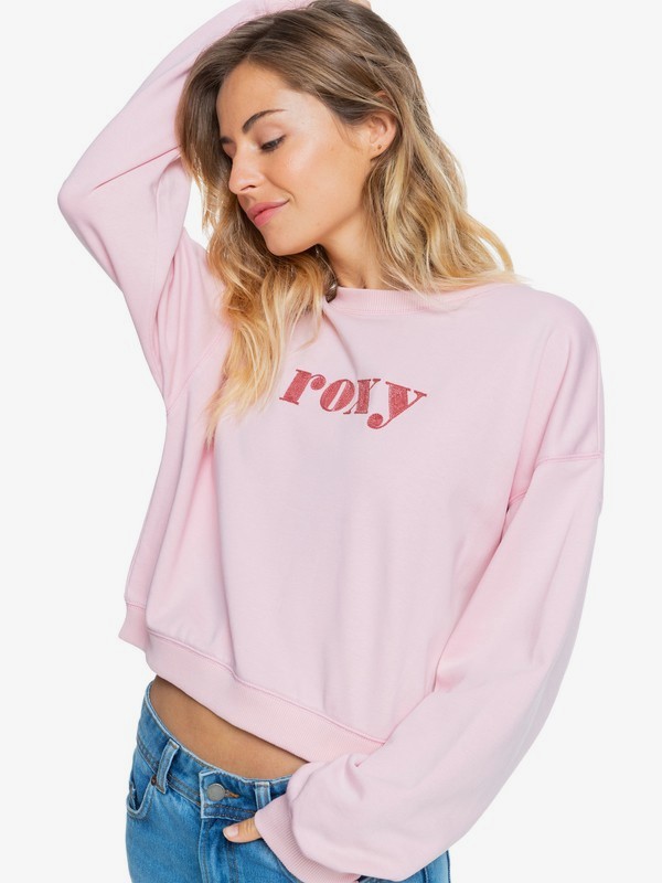 0 Break Away - Organic Sweatshirt for Women  ERJFT04394 Roxy