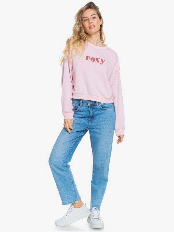 3 Break Away - Organic Sweatshirt for Women  ERJFT04394 Roxy