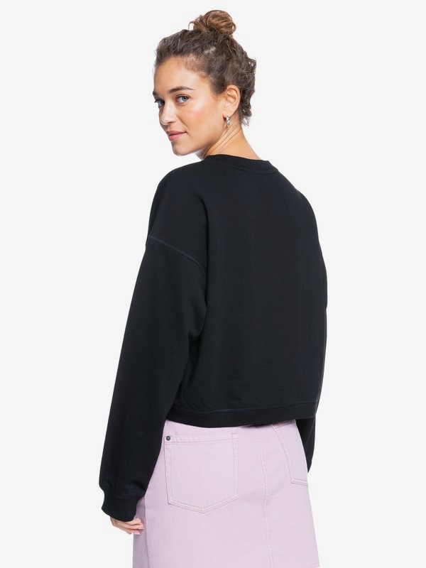 4 Break Away - Sweatshirt for Women Black ERJFT04477 Roxy