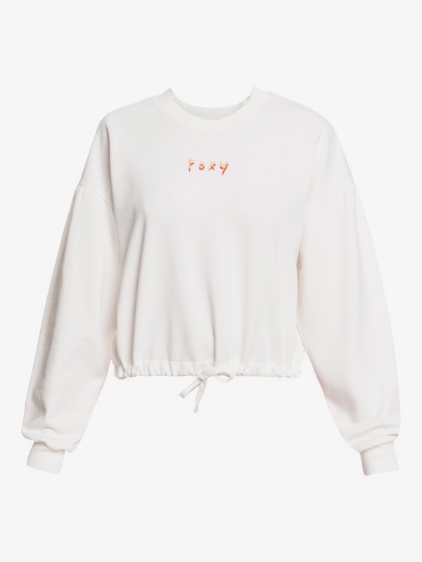 10 Days Go - Sweatshirt für Frauen Weiss ERJFT04482 Roxy