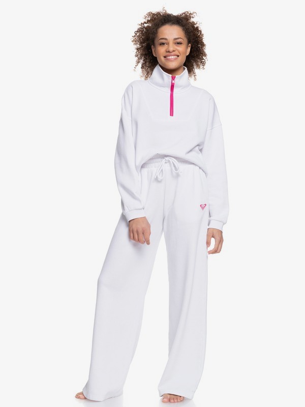 4 Kelia Fly Girl - Sweat demi-zip pour Femme  ERJFT04493 Roxy