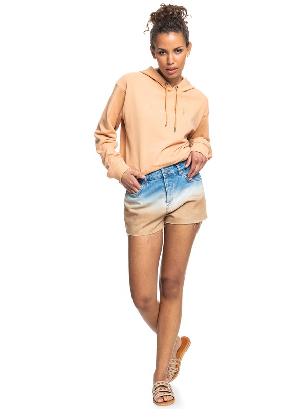 2 Surf Stoked - Sweat à capuche pour Femme Marron ERJFT04535 Roxy