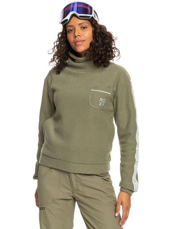 Kirah Sudadera polar con cuello alto para Mujer Roxy