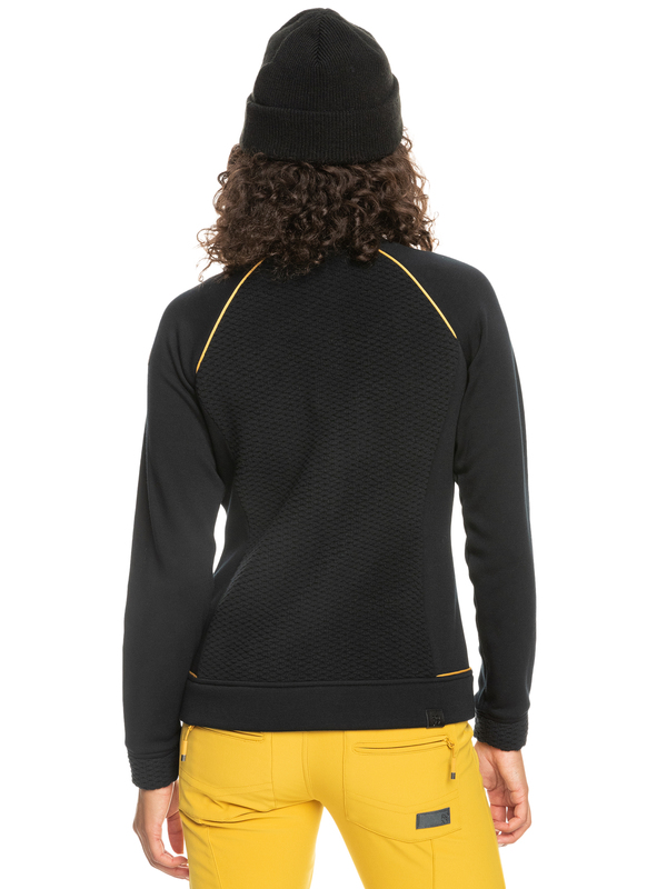 7 Limelight - Polaire zippée technique pour Femme Noir ERJFT04558 Roxy