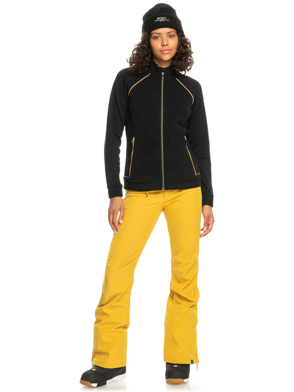 6 Limelight - Polaire zippée technique pour Femme Noir ERJFT04558 Roxy