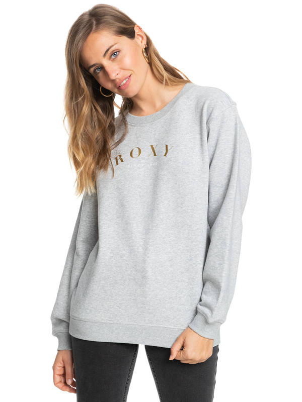 1 Surf Stoked - Sweatshirt for Women Gray ERJFT04598 Roxy
