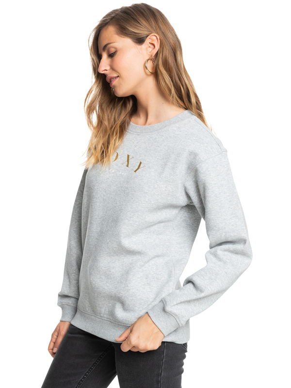 2 Surf Stoked - Sweatshirt for Women Gray ERJFT04598 Roxy