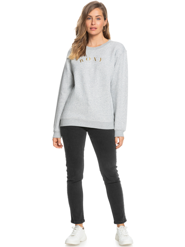 4 Surf Stoked - Sweatshirt for Women Gray ERJFT04598 Roxy