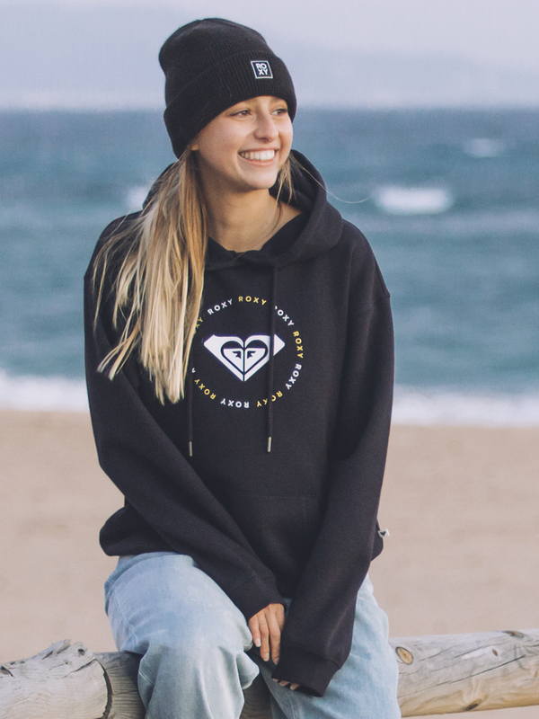 0 Surf Stoked - Hoodie for Women Black ERJFT04601 Roxy