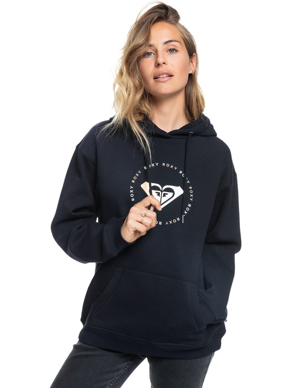 2 Surf Stoked - Hoodie for Women Black ERJFT04601 Roxy