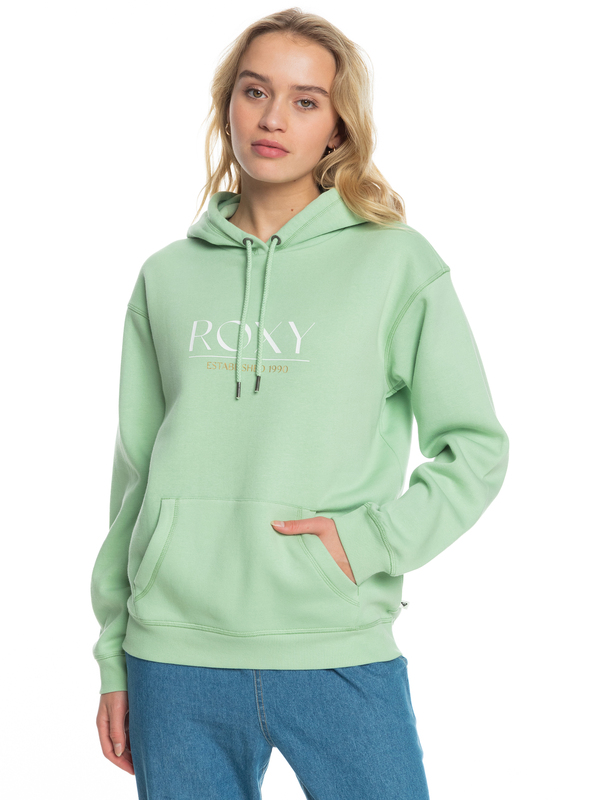 0 Surf Stoked Brushed - Kapuzenpulli für Frauen Grün ERJFT04616 Roxy