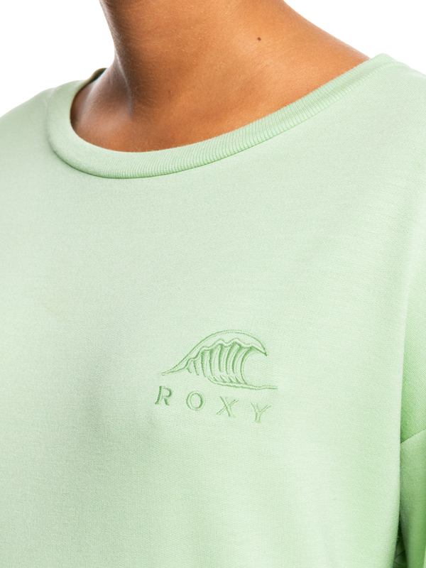 6 Surfing By Moonlight C - Sudadera para Mujer Verde ERJFT04619 Roxy