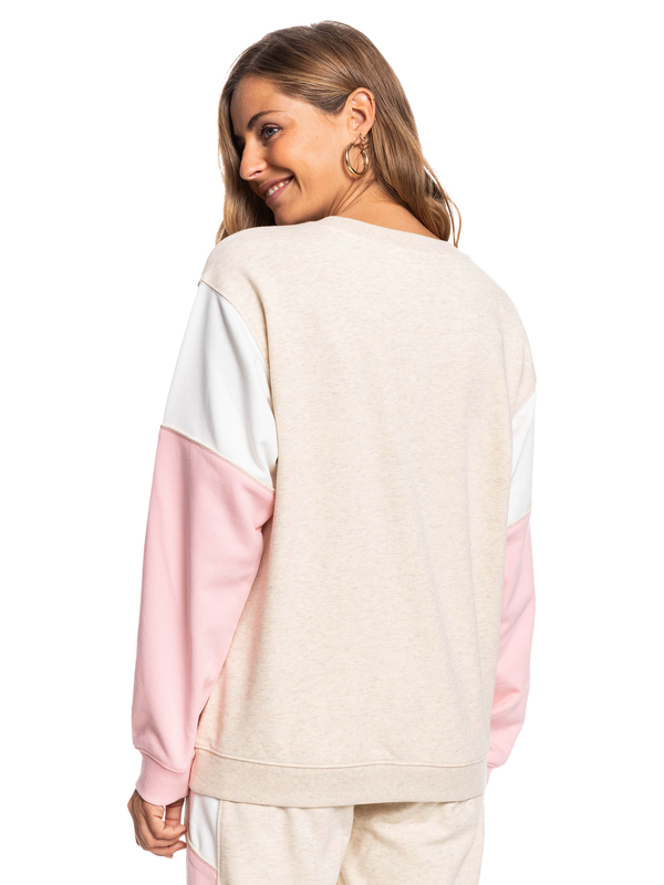 4 Lets Get Going - Sweatshirt for Women Beige ERJFT04629 Roxy