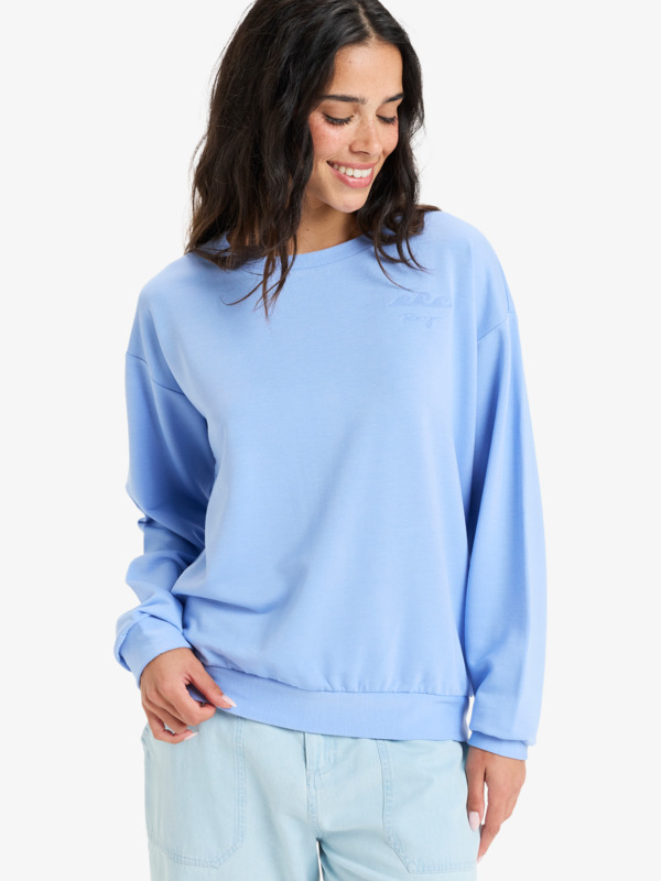 0 Surfing By Moonlight - Sweatshirt für Frauen Violett ERJFT04808 Roxy