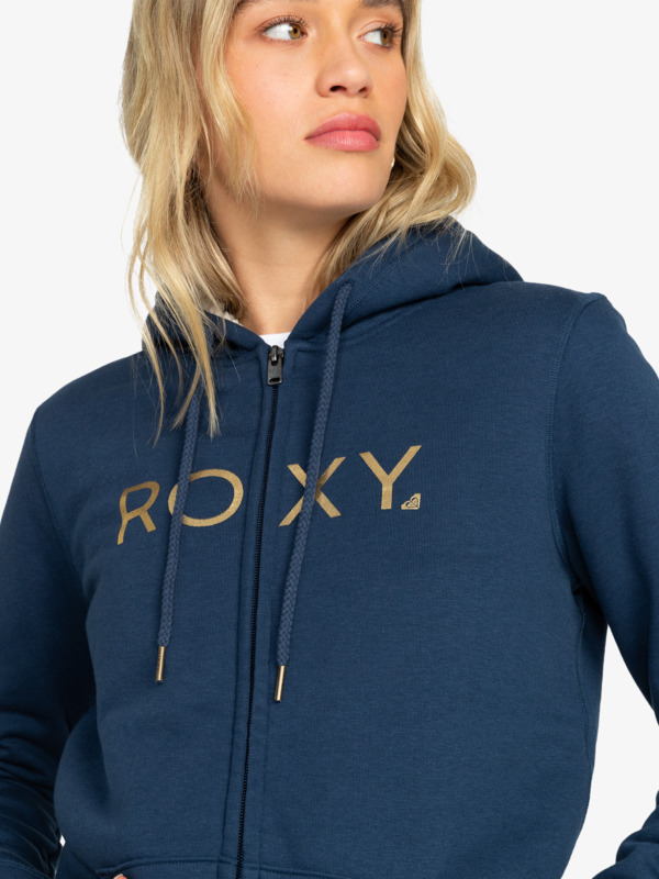 3 Itia Zip - Sweat zippé pour Femme Bleu ERJFT04816 Roxy