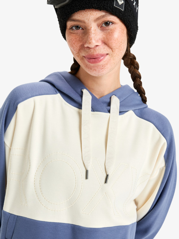 7 Liberty - Pullover Hoodie for Women Blue ERJFT04825 Roxy