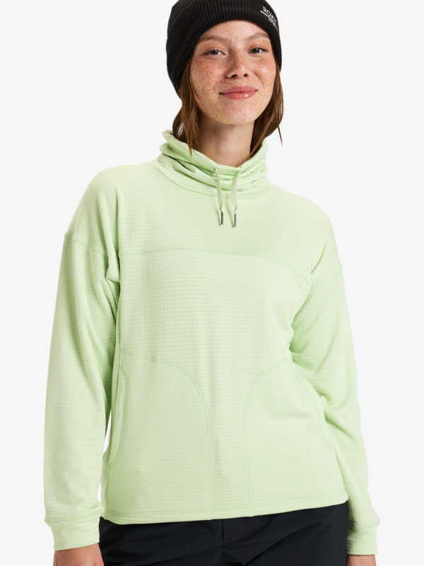 6 Vertere - Sweat pour Femme Vert ERJFT04828 Roxy