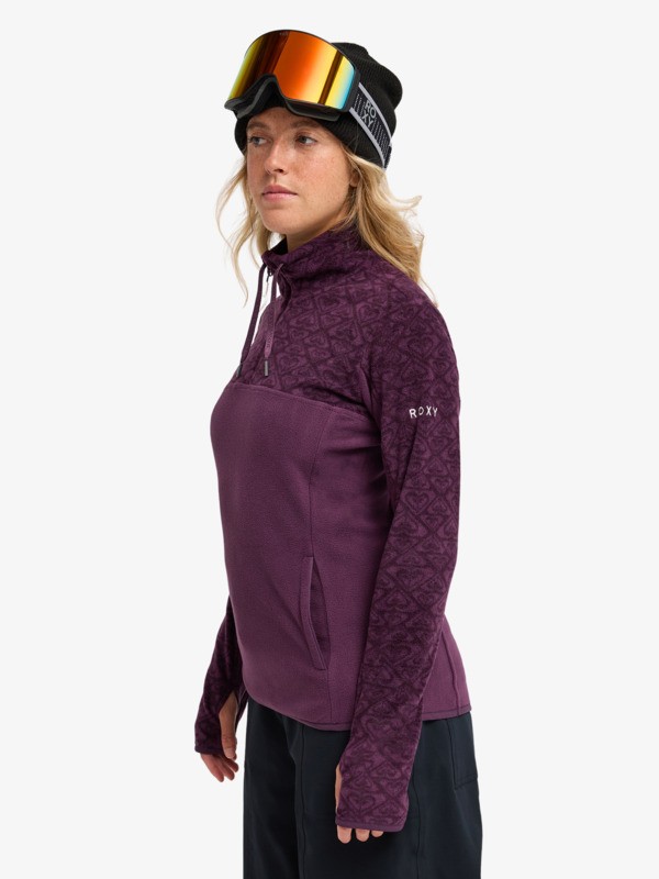 2 Sayna Half Zip Violeta ERJFT04831 Roxy