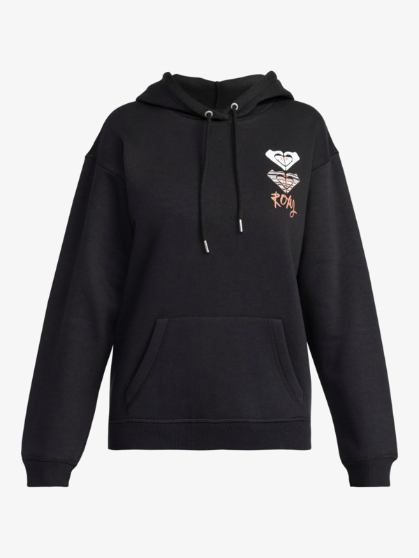 8 Surf Stoked - Pullover Hoodie for Women Black ERJFT04855 Roxy