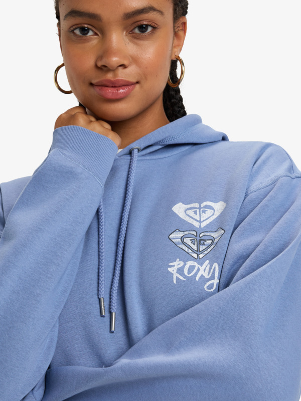 4 Surf Stoked - Sudadera con capucha para Mujer Azul ERJFT04855 Roxy