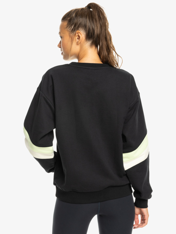 10 Essential Energy - Sweat pour Femme Noir ERJFT04861 Roxy