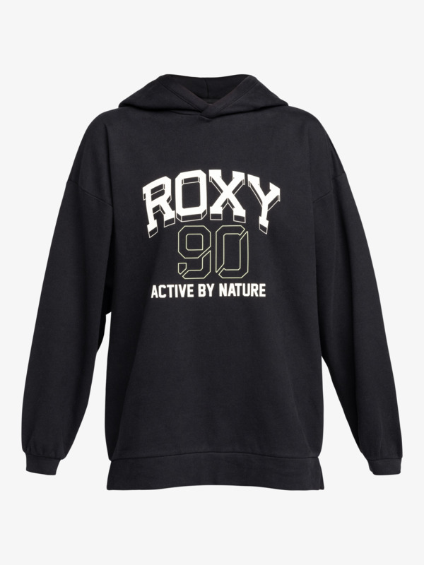 7 Essential Energy - Pullover Hoodie for Women Black ERJFT04862 Roxy