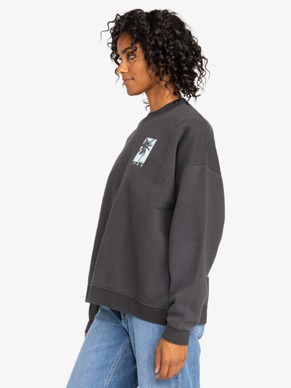 1 Lineup - Sweat pour Femme Noir ERJFT04866 Roxy