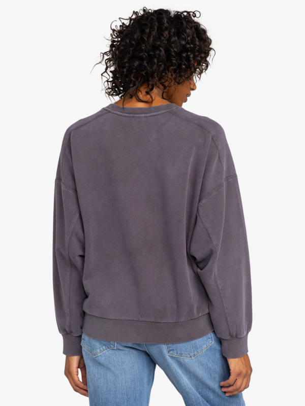 10 Oasis Haze - Pullover Sweatshirt for Women Black ERJFT04871 Roxy