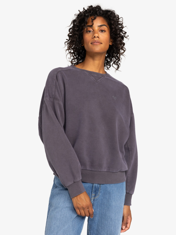 6 Oasis Haze - Sweat pour Femme Noir ERJFT04871 Roxy