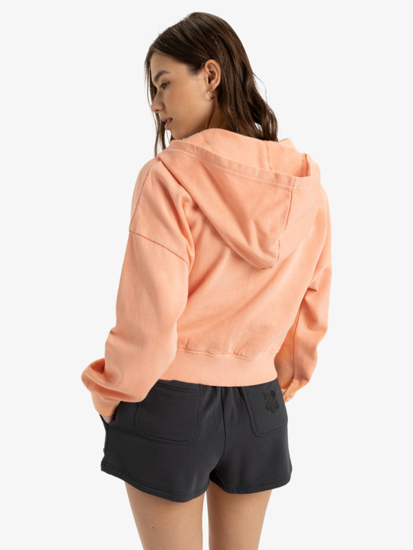 9 Sahara Vibes - Hoodie met Rits voor Dames Pink ERJFT04873 Roxy