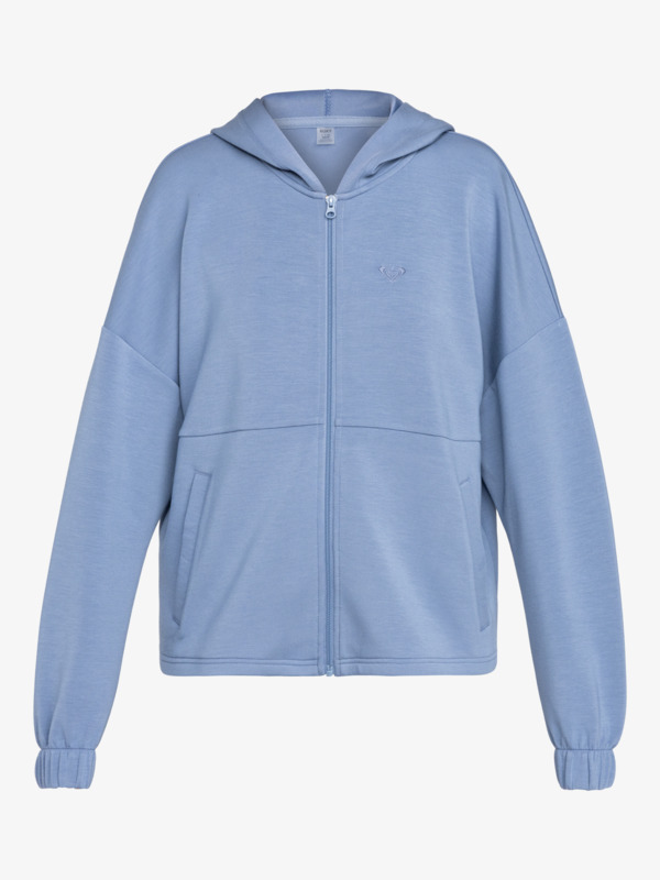 6 Rise & Vibe Sweet - Zip-Up Hoodie for Women Blue ERJFT04885 Roxy