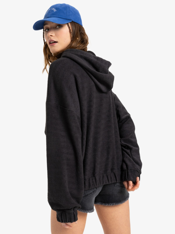 4 Taste Of Sun - Pullover Hoodie for Women Black ERJFT04947 Roxy