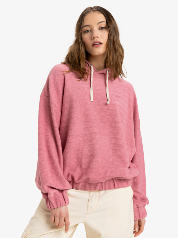 0 Taste Of Sun - Pullover Hoodie for Women Pink ERJFT04947 Roxy