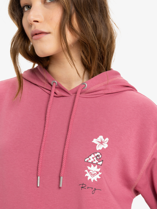 2 Surf Stoked - Sudadera con capucha para Mujer Rosa ERJFT04952 Roxy