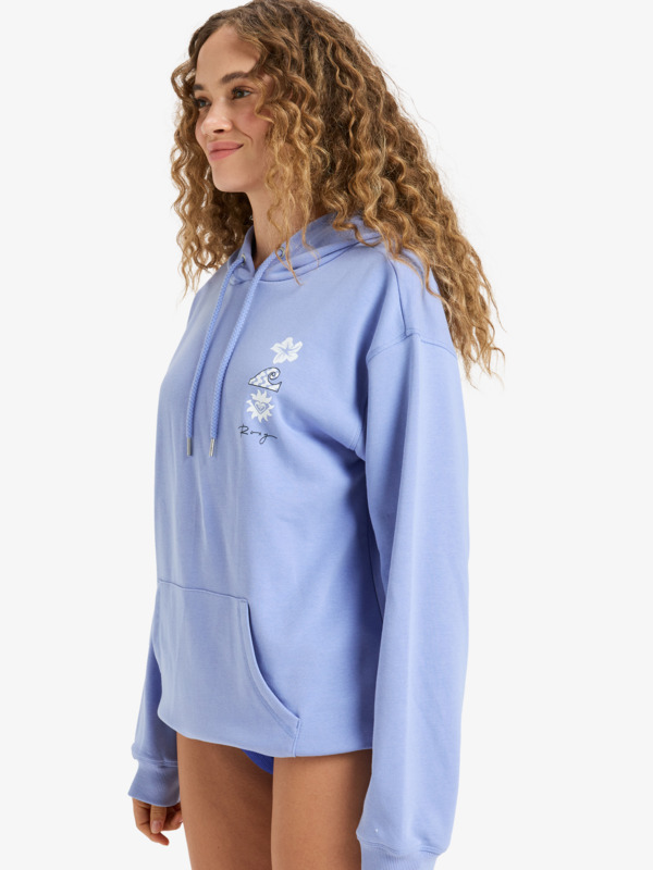 1 Surf Stoked - Sudadera con capucha para Mujer Violeta ERJFT04952 Roxy