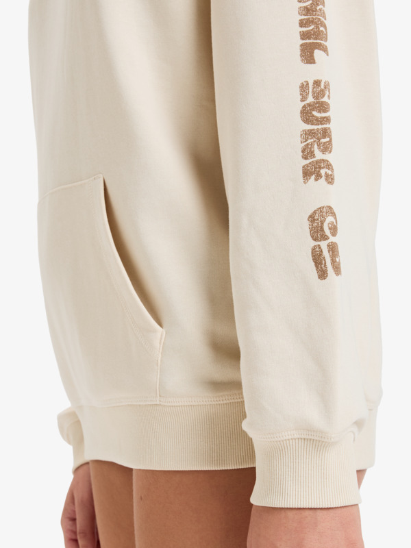 6 Surf Stoked - Hoody voor Dames Beige ERJFT04953 Roxy