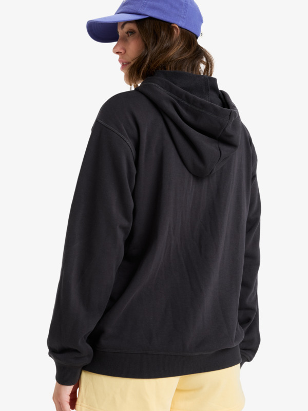 4 Surf Stoked - Hoody met Rits over de hele lengte voor Dames Black ERJFT04956 Roxy