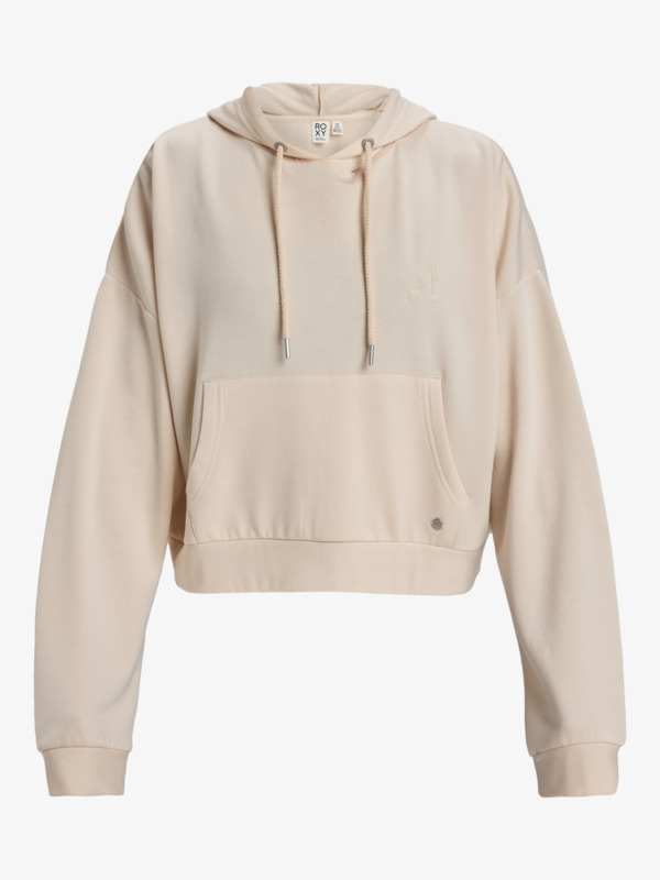 5 Surfing By Daylight - Sweat à capuche pour Femme Beige ERJFT04957 Roxy